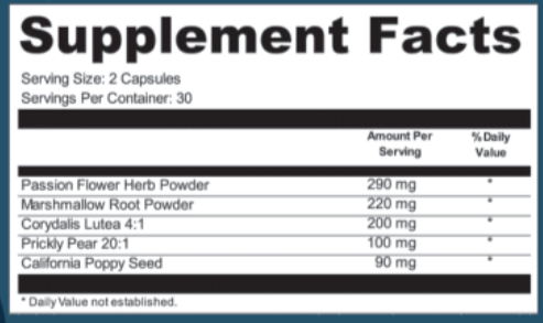 Arteris Plus Supplement Fact