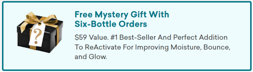 Reactivate Skin Care free gift